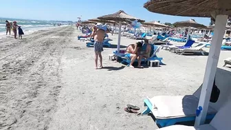 2021 Sunny Beach 4K video sun, sea, fun, relaxation at the beach Mamaia Beach.