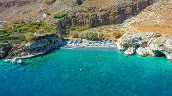 Marmara beach Chania Crete Greece