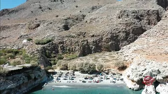 Marmara beach Chania Crete Greece