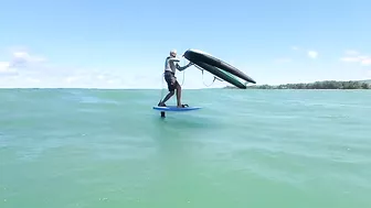 Wings and waves at Kanaha Beach