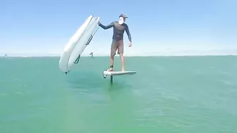 Wings and waves at Kanaha Beach