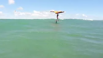 Wings and waves at Kanaha Beach