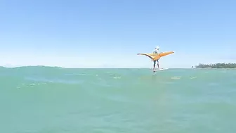 Wings and waves at Kanaha Beach