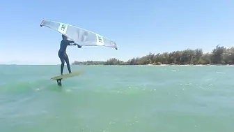 Wings and waves at Kanaha Beach