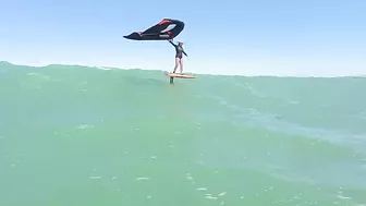 Wings and waves at Kanaha Beach