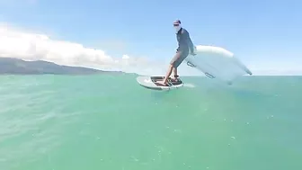 Wings and waves at Kanaha Beach