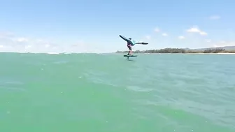 Wings and waves at Kanaha Beach