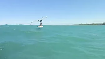 Wings and waves at Kanaha Beach