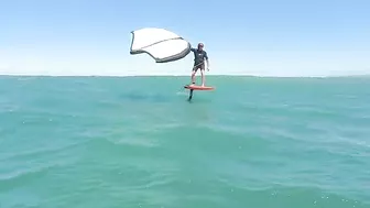 Wings and waves at Kanaha Beach