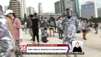 Pami-pamilya, dumagsa sa Dolomite beach | 24 Oras Weekend