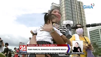 Pami-pamilya, dumagsa sa Dolomite beach | 24 Oras Weekend