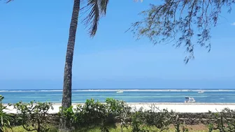 WHITEST SANDY BEACH | When you have the whole beach to yourself #mwendekituma #youtubeshorts