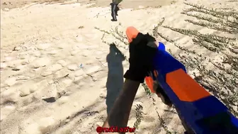 Nerf War: Beach Attack (Nerf First Person Shooter)