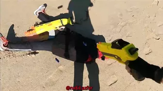 Nerf War: Beach Attack (Nerf First Person Shooter)