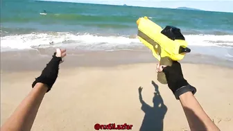 Nerf War: Beach Attack (Nerf First Person Shooter)