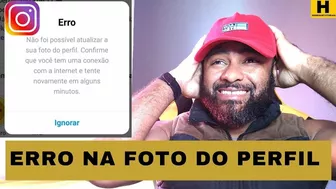 NÃO foi Possível ATUALIZAR sua FOTO do PERFIL instagram(SOLUÇÃO)