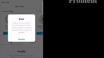 How to fix instagram profile picture error || Instagram Profile Picture not Changing
