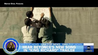 Beyonce's teases new song in 'King Richard' trailer | GMA