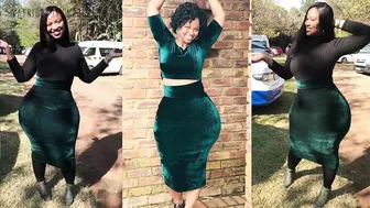 Meet Thick and Curvy Model Khensani | South Africa | Plus Size Model | Fashion Nova Curve