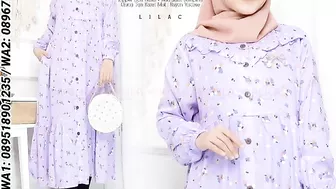 INILAH MODEL BAJU LONG TUNIK PILIHAN IKA JAMIL