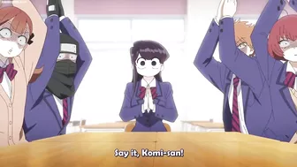 Everyone wants to see Komi san KISS FACE | Komi San wa| Komi Can't Communicate Episode 3