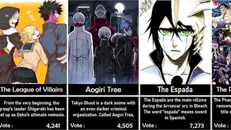 Greatest evil organization in anime!