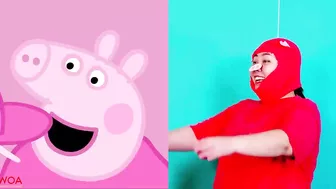 DADDY PIG COMPETION - PEPPA PIG FUNNY ANIMATED PARODY | PEPPA PIG WITH ZERO BUDGET