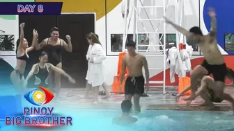 Day 8: Celebrity housemates, nagkasiyahan sa kanilang pool party | PBB Kumunity