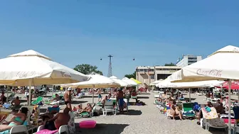 Golden Palace Beach 4K August Sun Summer Party Fun  Romania Constanta Mamaia Beach.