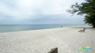 An Overcast Sunday Morning at the Beach in North Naples, FL 10.24.21