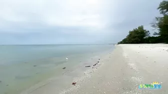 An Overcast Sunday Morning at the Beach in North Naples, FL 10.24.21