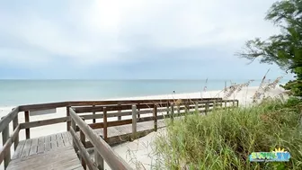 An Overcast Sunday Morning at the Beach in North Naples, FL 10.24.21