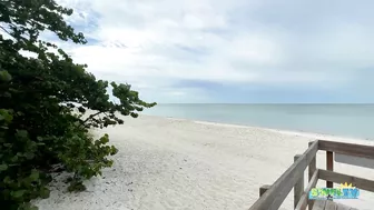 An Overcast Sunday Morning at the Beach in North Naples, FL 10.24.21