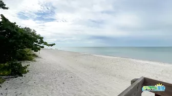 An Overcast Sunday Morning at the Beach in North Naples, FL 10.24.21