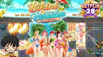 #Betflik28 เกมส์สล็อตPG Bikini Paradise ปาตี้กับสาวๆ