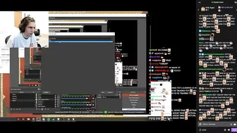 xQc's stream crashed and he's still muted after 30 minutes