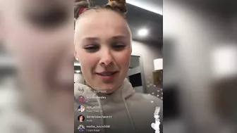 JoJo Siwa Instagram Livestream (October 24th)