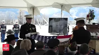 'Wyoming hurts today. We lost a good one': Hundreds travel to Jackson to honor fallen Marine