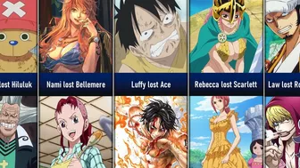 One Piece Characters Losses I Anime Senpai Comparisons