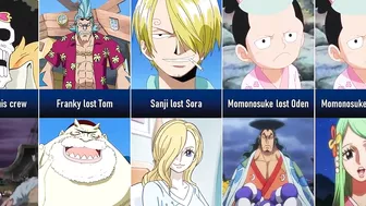 One Piece Characters Losses I Anime Senpai Comparisons