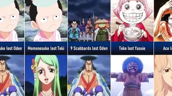 One Piece Characters Losses I Anime Senpai Comparisons