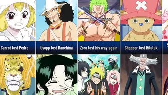 One Piece Characters Losses I Anime Senpai Comparisons