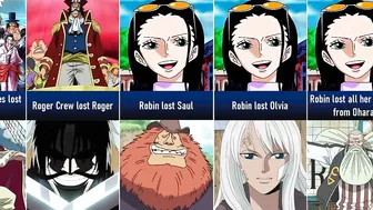 One Piece Characters Losses I Anime Senpai Comparisons