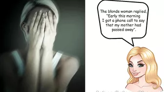 Funny Joke: Blonde Woman Crying Her Eyes Out