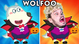 WOLFOO WITH ZERO BUDGET! (WOLFOO FUNNY ANIMATED PARODY) | Wolfoo Become Dracula On Halloween