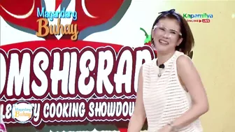 Ruffa wins the Momshierap: The Celebrity Cooking Showdown| Magandang Buhay