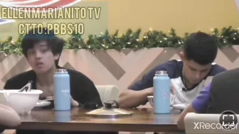 PBB CELEBRITY DAY9 || EATING TIME FOR THE HOUSEMATES