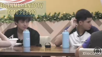 PBB CELEBRITY DAY9 || EATING TIME FOR THE HOUSEMATES