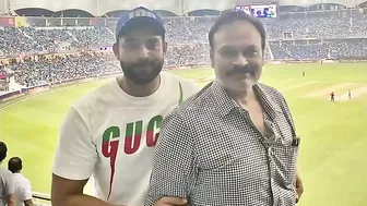 Celebrities watching #INDvPAK Match | #indiaVsPakistan | #AlluArjun #VarunTej