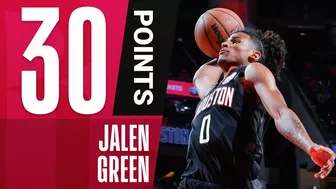 Jalen Green FRANCHISE-RECORD in 3rd Game of Career ????